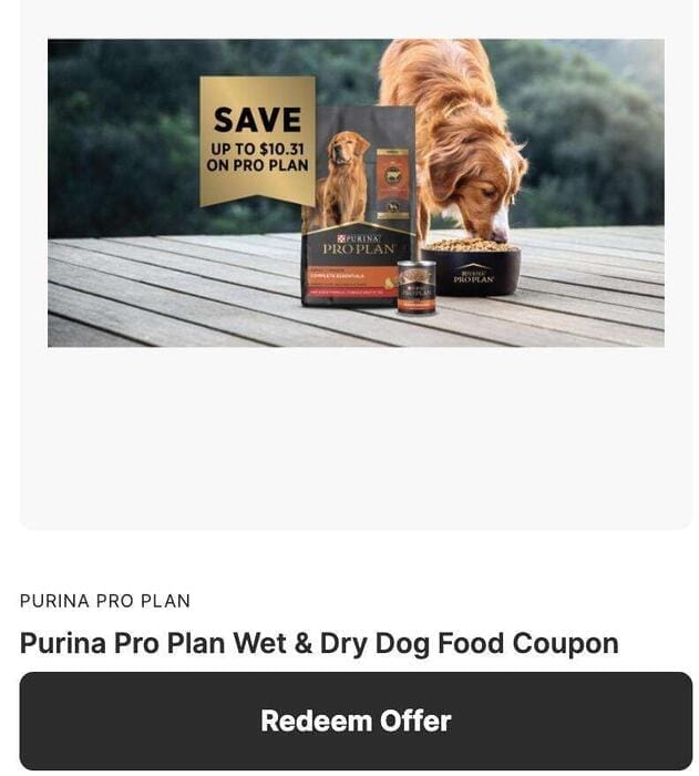 Get Tons of FREE Purina Coupons for Cat and Dog Food ($20 Value) June 4, 2025 Get Tons of FREE Purina Coupons for Cat and Dog Food ($20 Value)